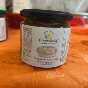 Cipolle in Agrodolce — Contorno gourmet pronto all’uso 190 gr