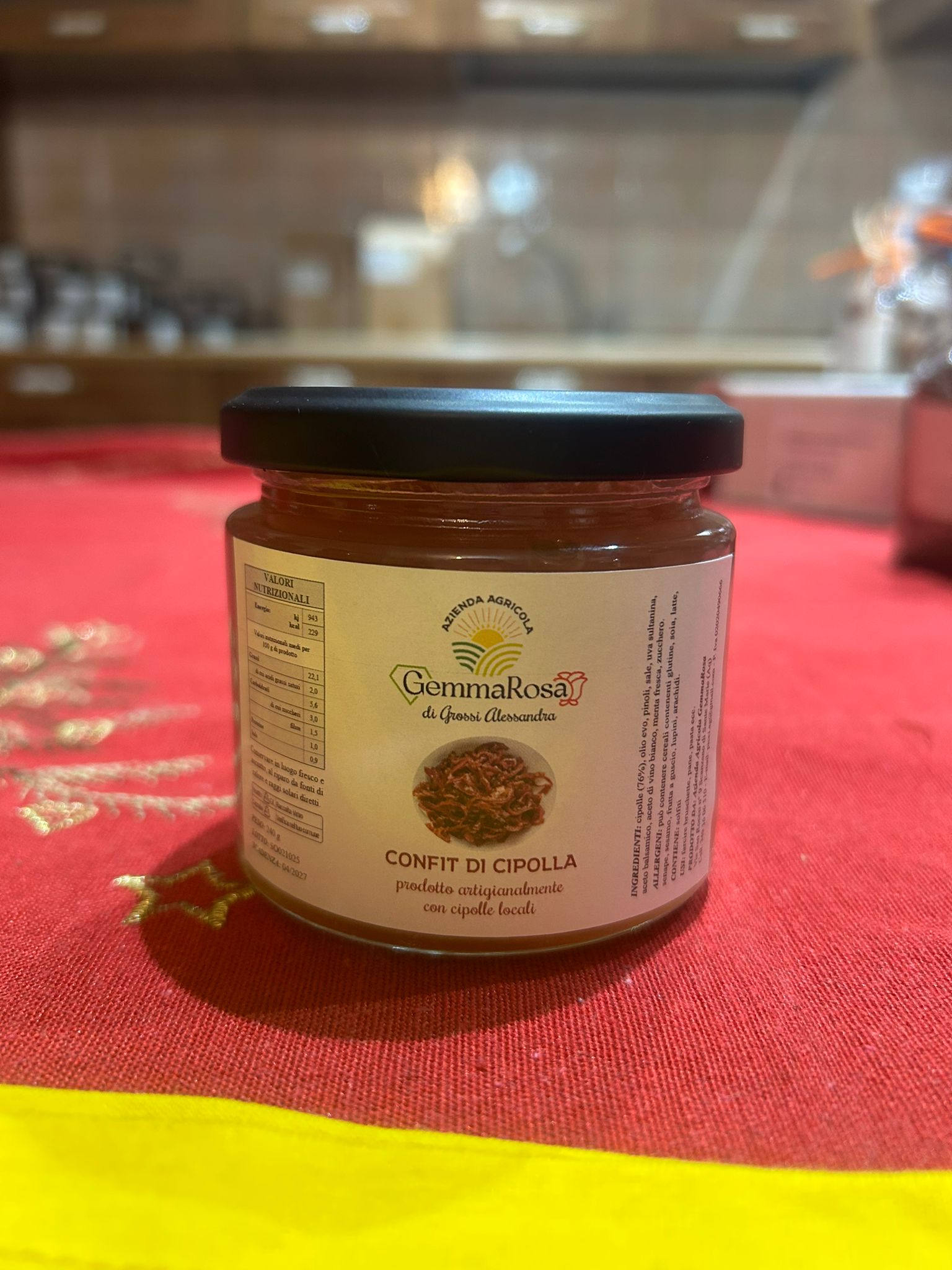 Confit di Cipolle 240 gr